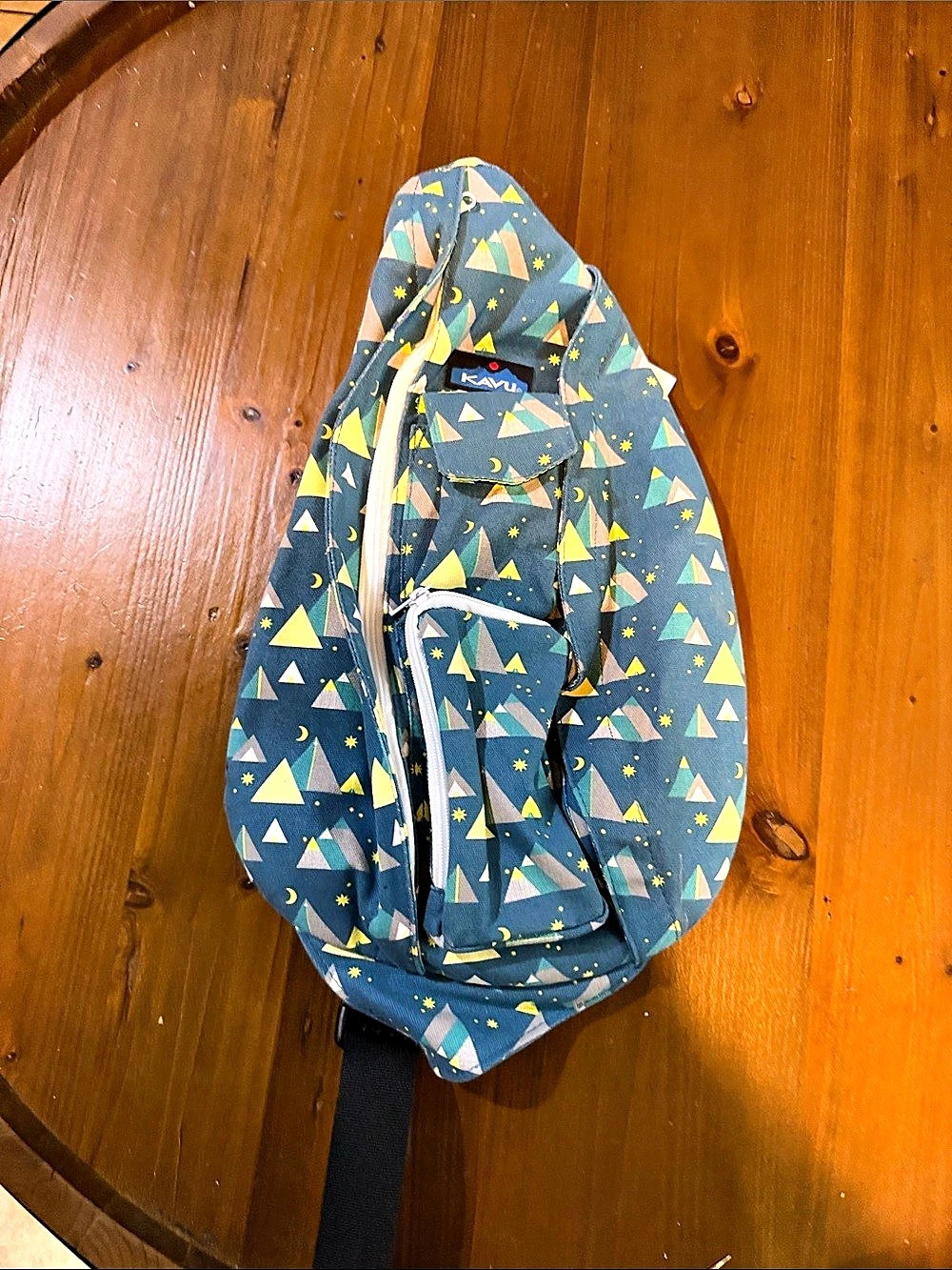 NEW KAVU Rope Sling Bag - Retired "Night Range" Pattern -